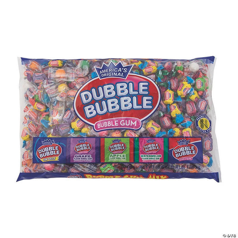 Dubble Bubble Favorites Assorted Candy - 185 Pc.