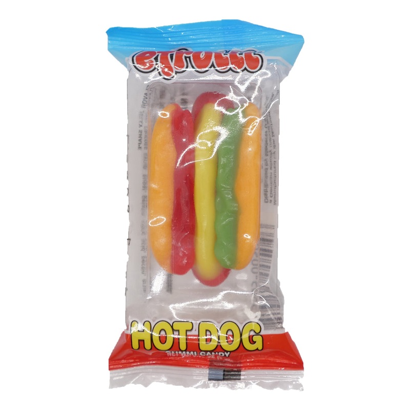 efrutti Mini Gummi Hotdogs - 2 lb. Bulk Bag