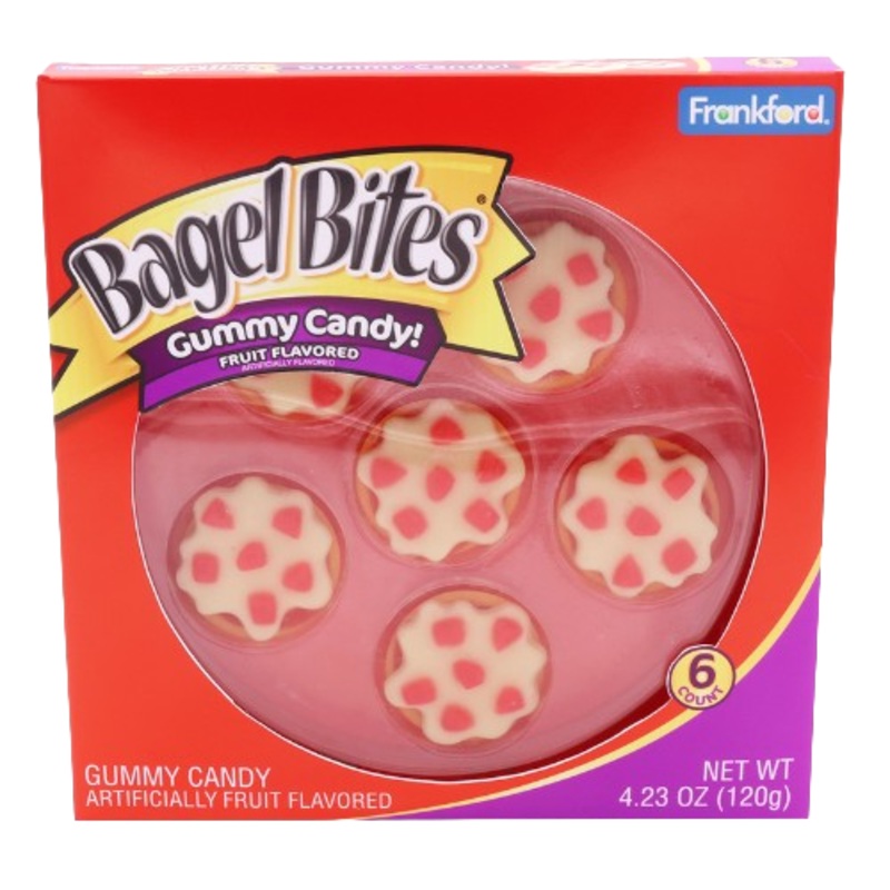Frankford Bagel Bites Gummy Candy 6 Count 4.23 oz.