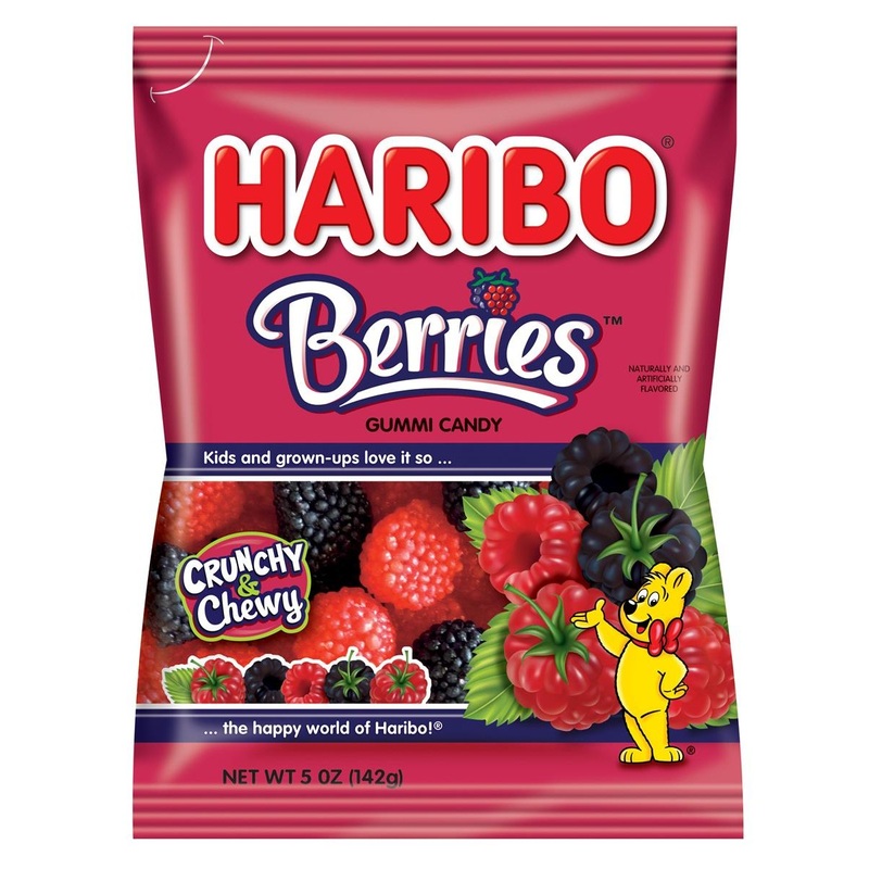 Haribo Berries Gummi Candy - 5-oz. Bag