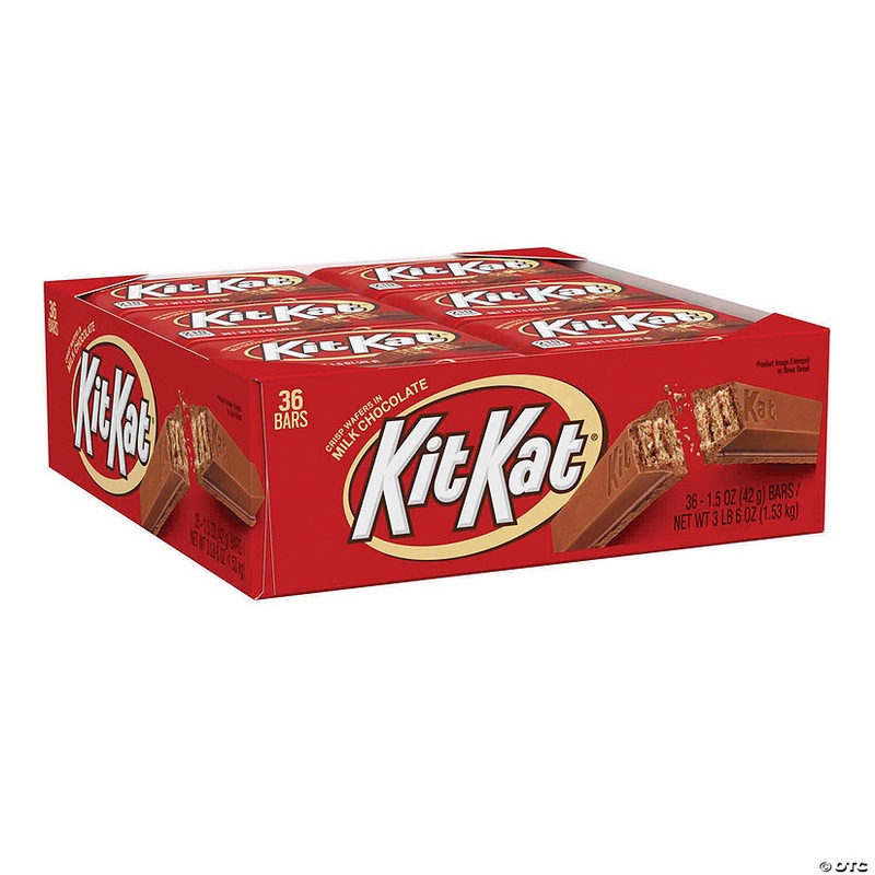 KIT KAT Full Size Wafer Bars, 1.5 oz, 36 Count