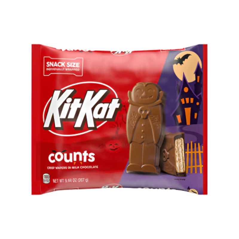 Kit Kat Halloween Counts Snack Size 9.44 oz. Bag