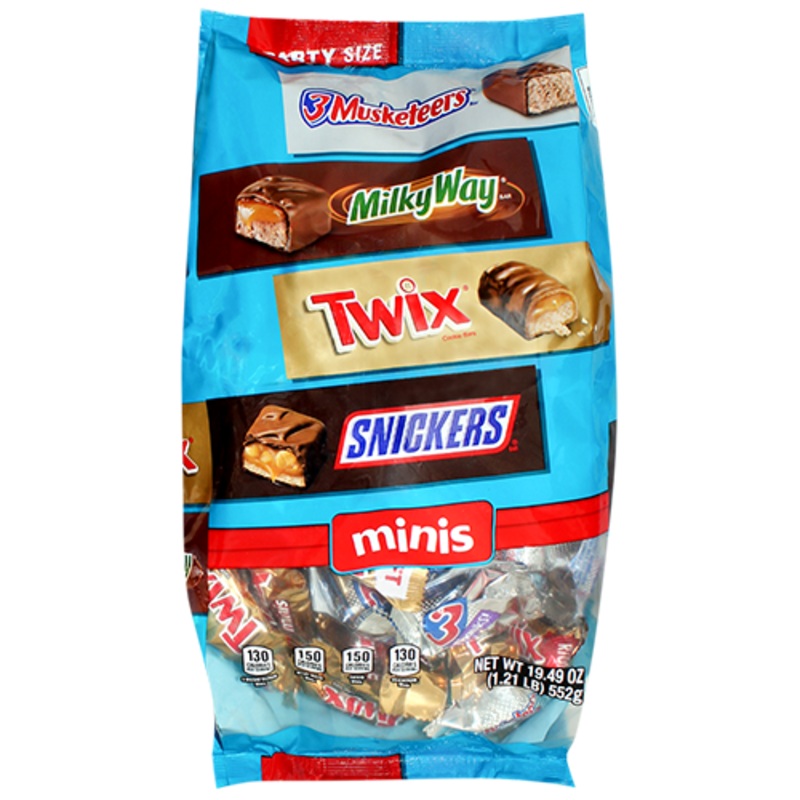 Mars Mixed Chocolate Halloween Minis 19.49 oz. Bag