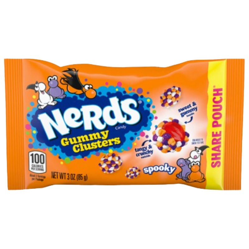 Nerds Halloween Gummy Clusters 3 oz. Bag