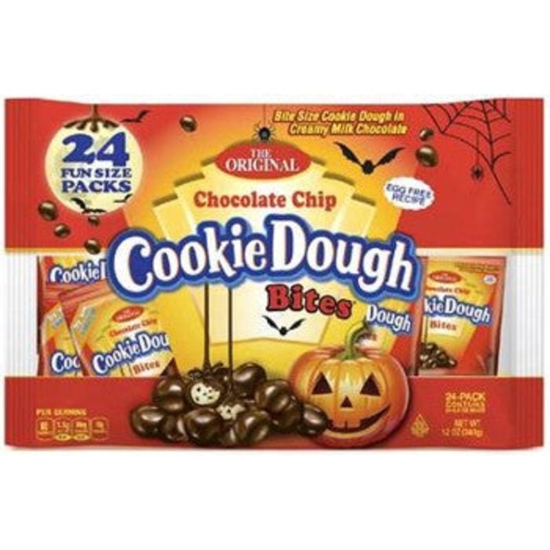 Taste of Nature Halloween Cookie Dough Bites Fun Size Pack 24 pieces Bag