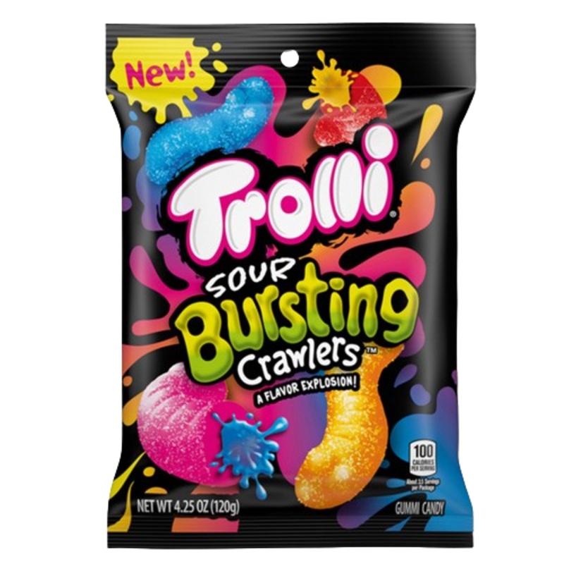 Trolli Sour Bursting Crawlers 4.25 oz. Bag