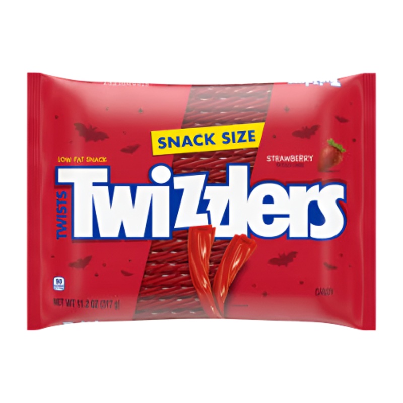 Twizzler Halloween Strawberry Snack Size 11.2 oz. Bag