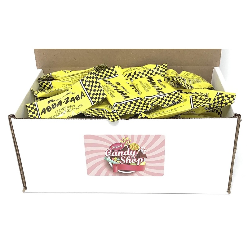Abba Zaba Minis Candy Bars in Box (Pack of 50)