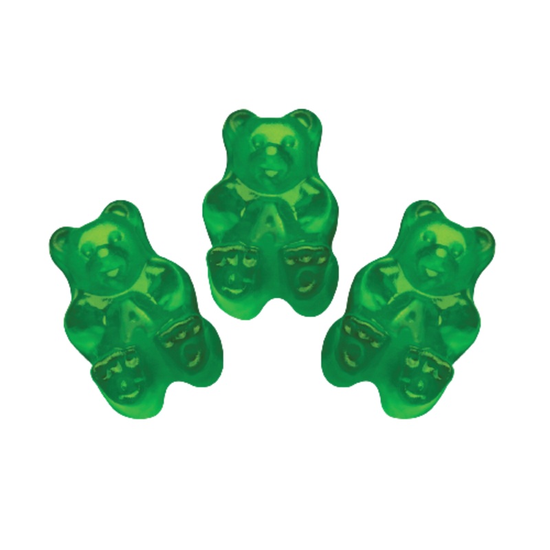 Albanese Apple Crisp Gummi Bears 1 lb. Bulk Bag