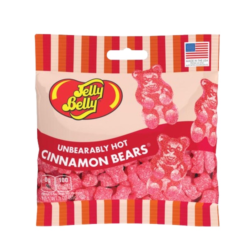 Jelly Belly Unbearably Hot Cinnamon Bears - 3-oz. Bag