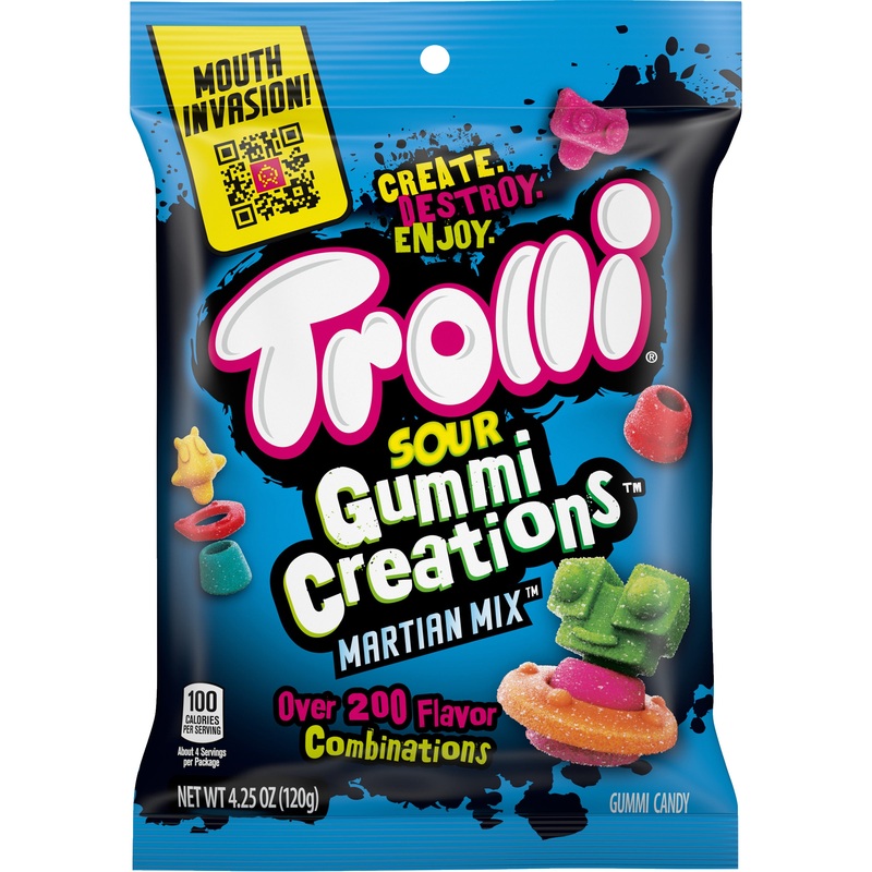Trolli Sour Gummi Creations Martian Mix