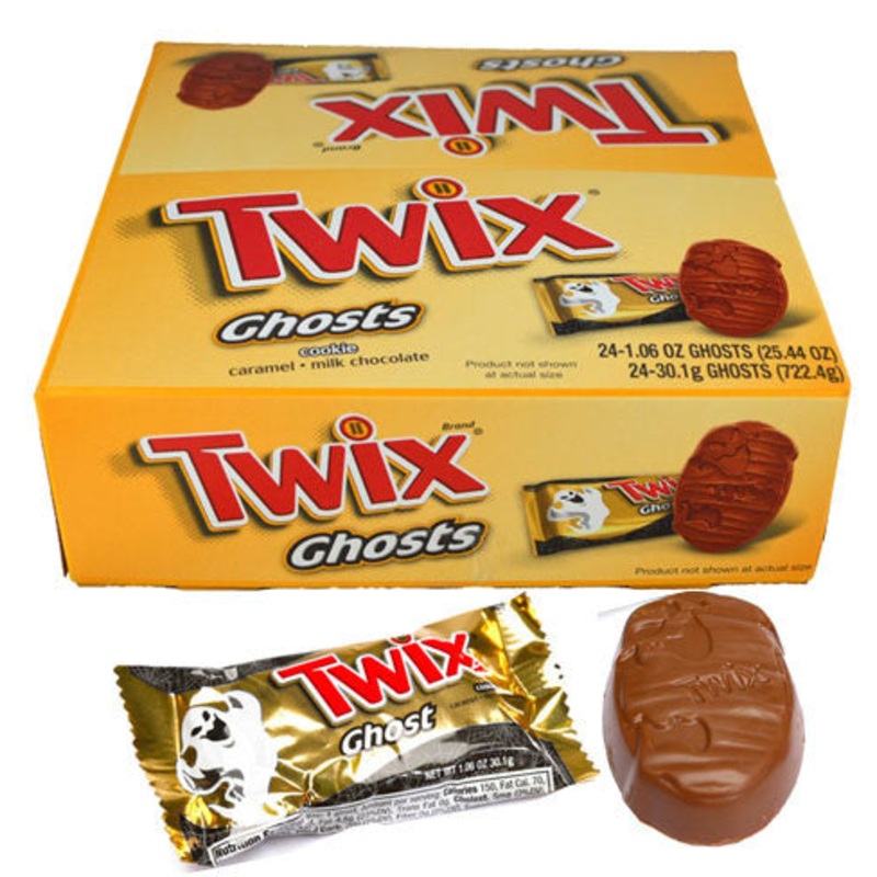 Twix Caramel Ghosts 24 Count
