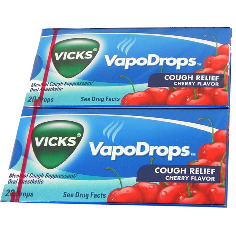 Vicks Cough Drops 20Ct - Cherry