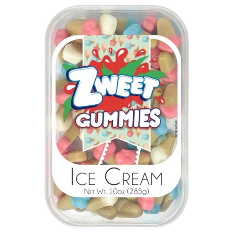Zweet Gummies Ice Cream Cones 10 oz. Tub