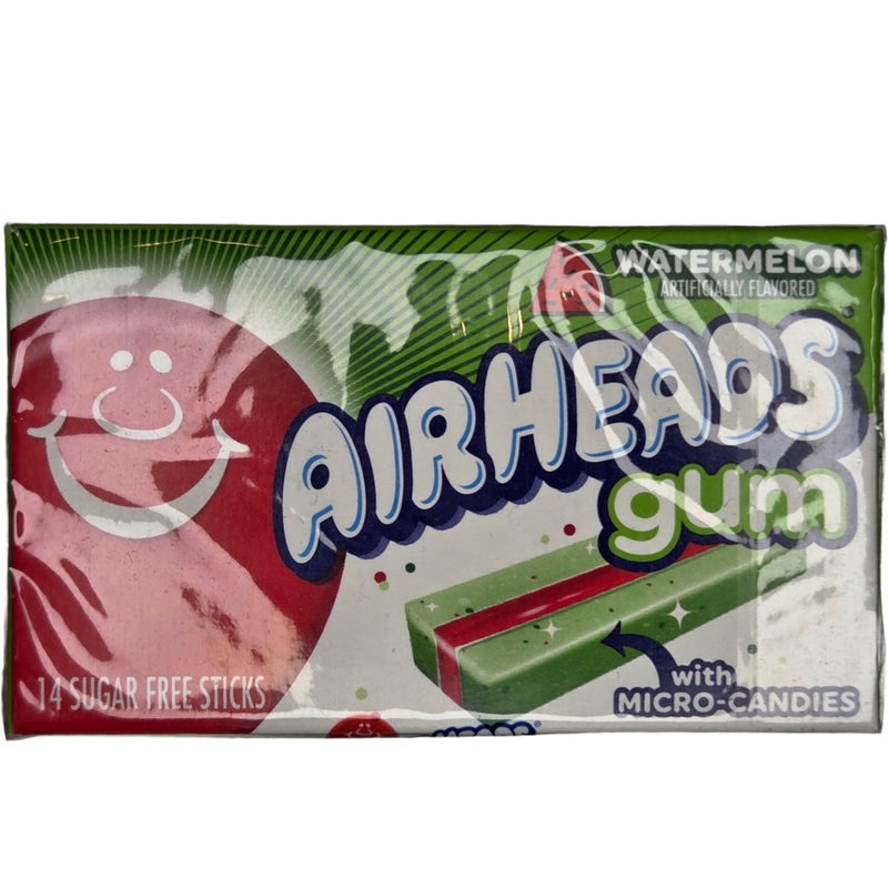 Airheads Sugarfree Watermelon Gum