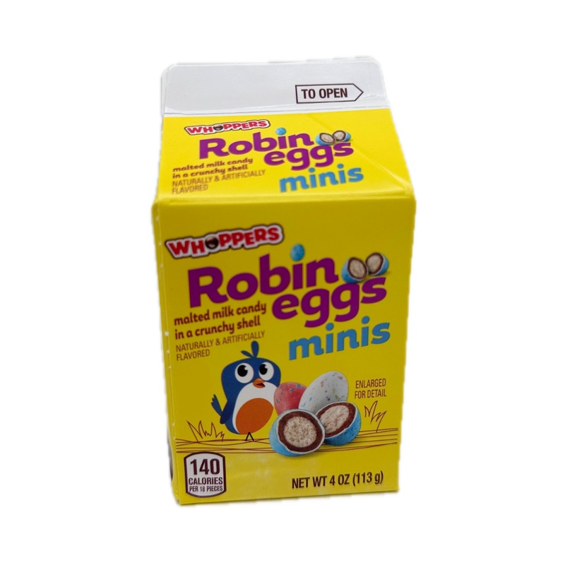Whoppers Mini Robin Eggs 4oz Carton