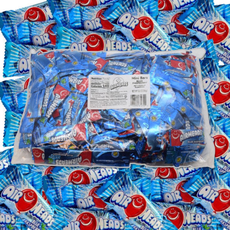 Airheads Mini Blue Raspberry 5lb Bag