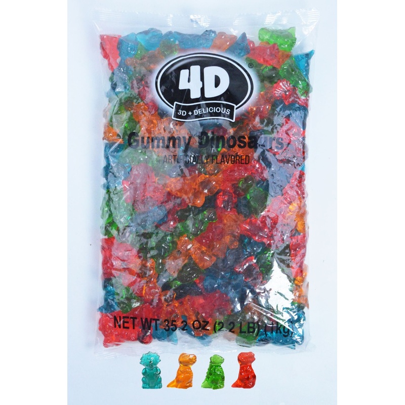4D GUMMY DINOSAURS
