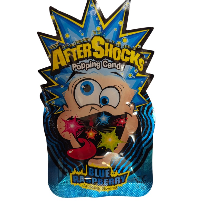 AfterShocks Popping Blue Raspberry Minis