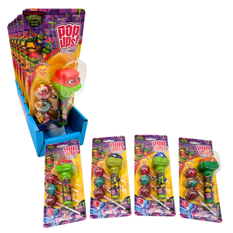 Teenage Mutant Ninja Turtles Pop Ups Lollipops - 1.26oz / 6ct