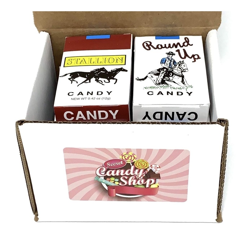 World's King Size Candy "Cigarettes" In a Box (Pack of 10)