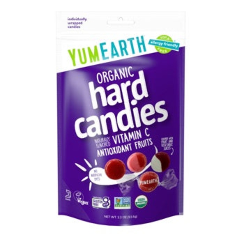 YumEarth Organic Hard Candies With Vitamin C Antioxidant Fruit