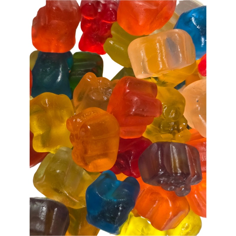 12 Flavor Gummy Cubs Mini Assorted Bears