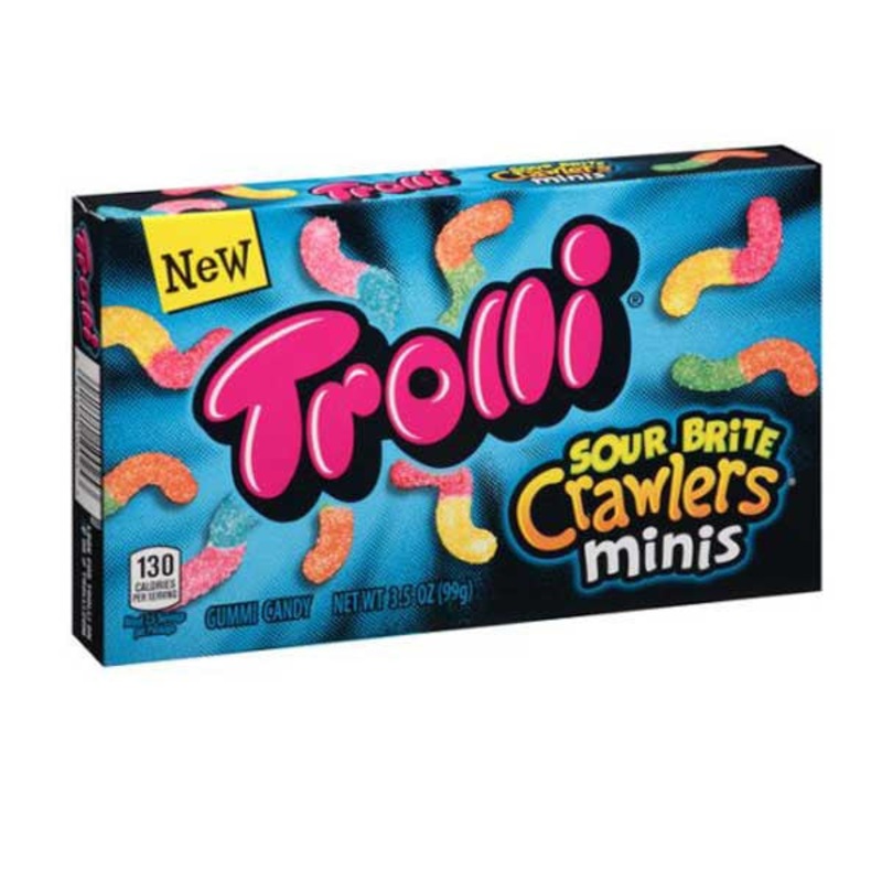 Trolli Sour Brite Crawler Mini's 3.5oz
