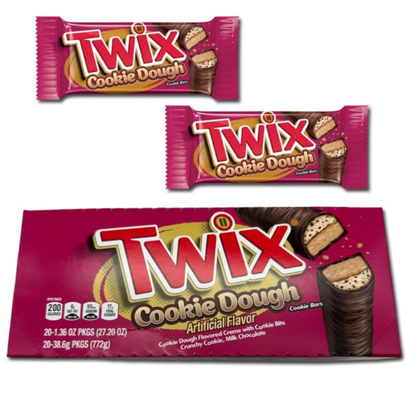 Twix Cookie Dough Cookie Bars - 20 count