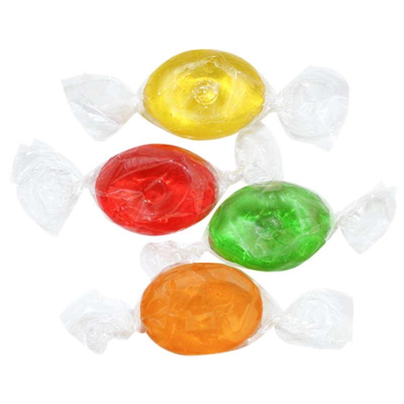 All City Candy Clear Fruit Hard Candy 1 lb. Bulk Tub