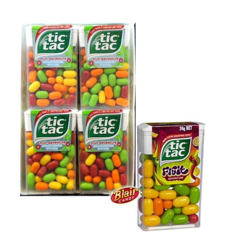 Tic Tac Fruit Adventure 12 Pack