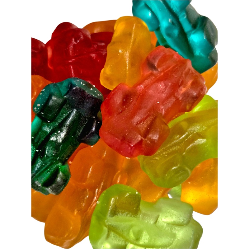 3 D Race Car Gummies