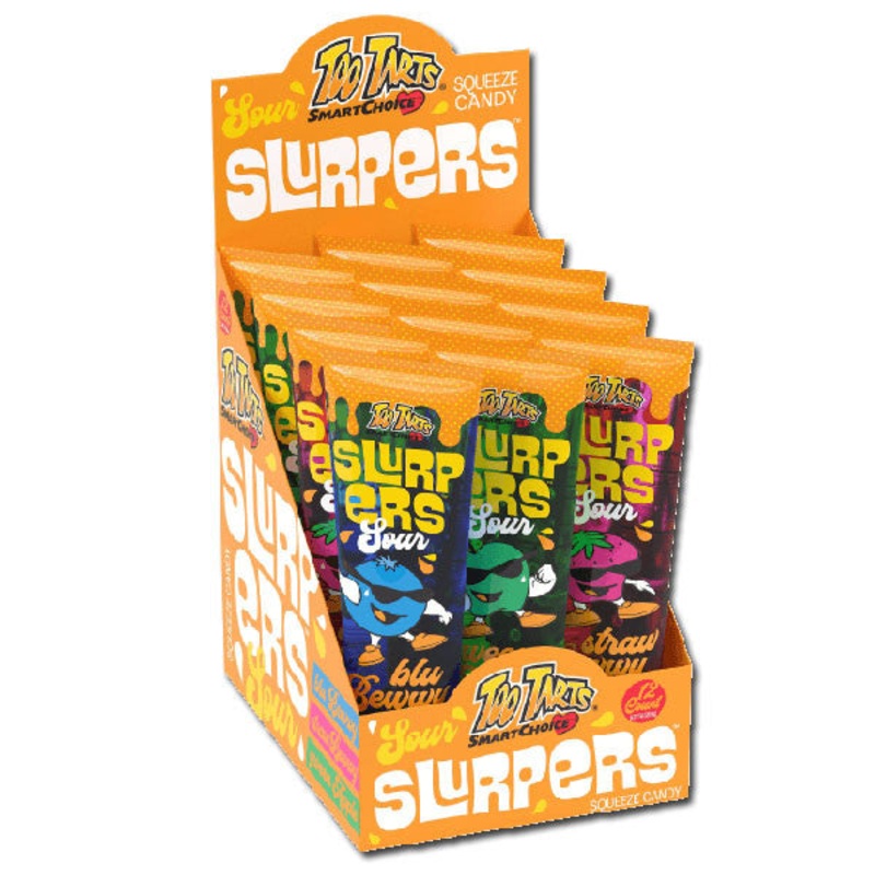 Too Tarts SOUR Slurpers Squeeze 12 Count