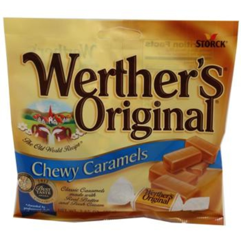 Werther's Peg Bag Original Chewy 2.40oz 12ct