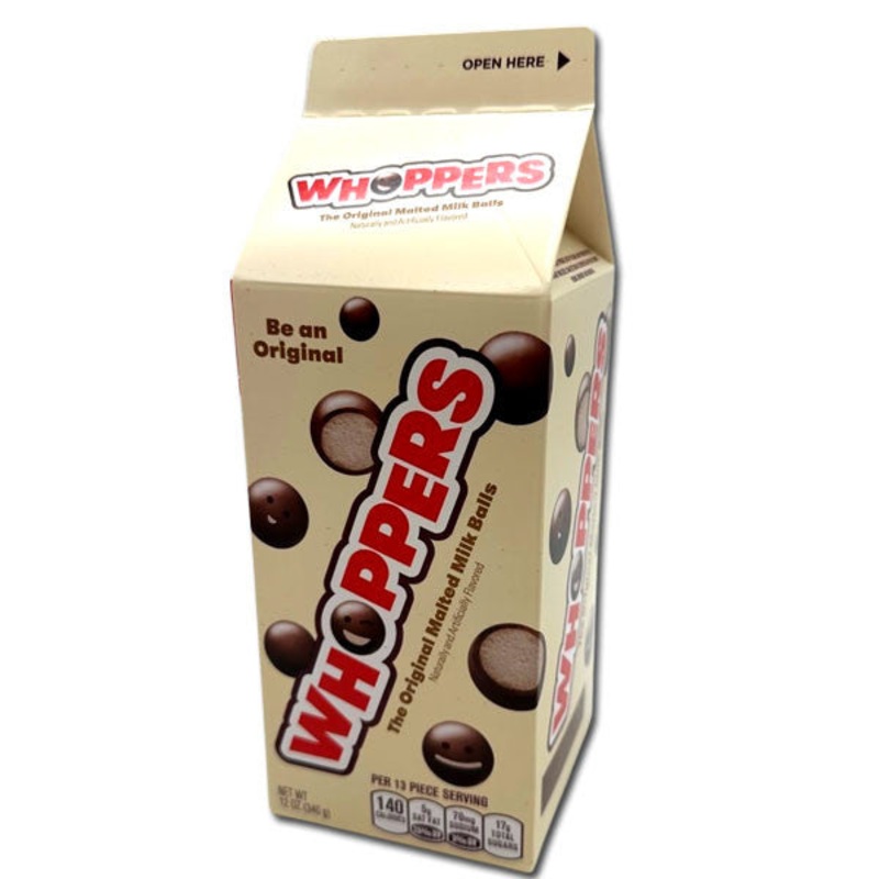 Whoppers Malted Milk Balls 12oz Carton