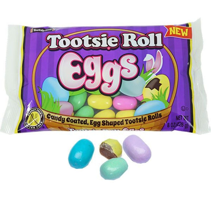 Tootsie Roll Candy Eggs - 8oz