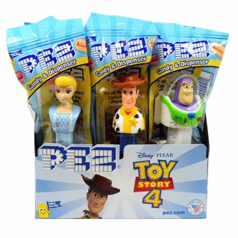 Toy Story 4 Pez Dispenser & Candy 12ct
