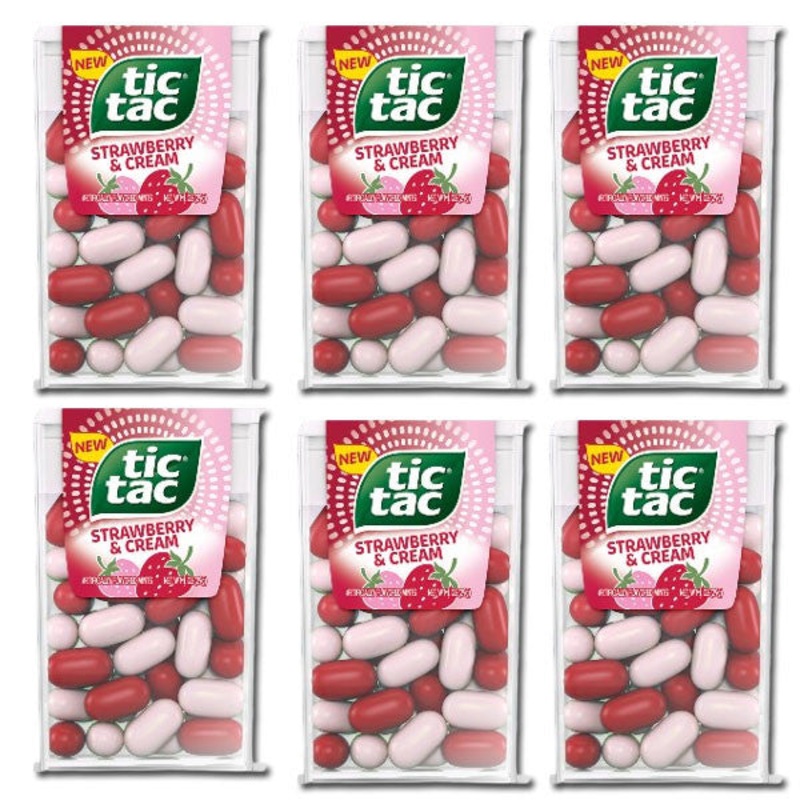 Tic Tac Big Strawberry & Cream 12 Count
