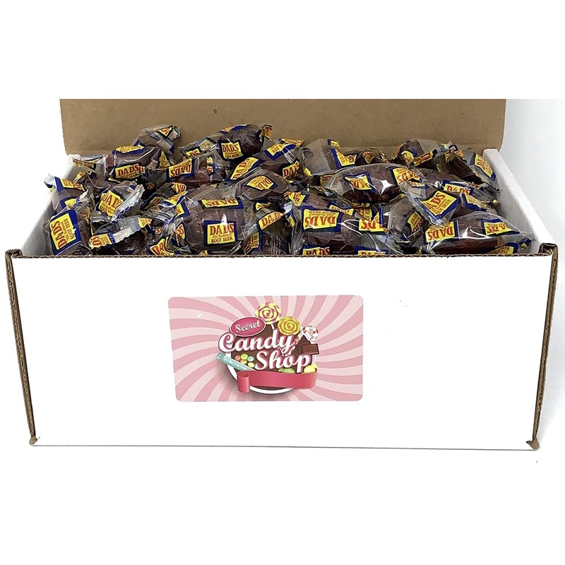 Washburn Dad's Root Beer Barrels Candy in Box, 2.5lb (Individually Wrapped)