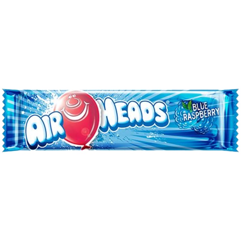 Airheads Blue Raspberry Taffy Bar .55-oz.