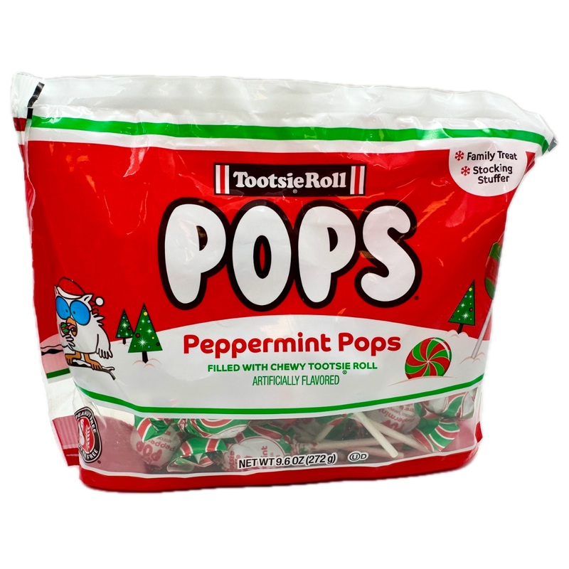 Tootsie Roll Peppermint Pops - 9.6oz