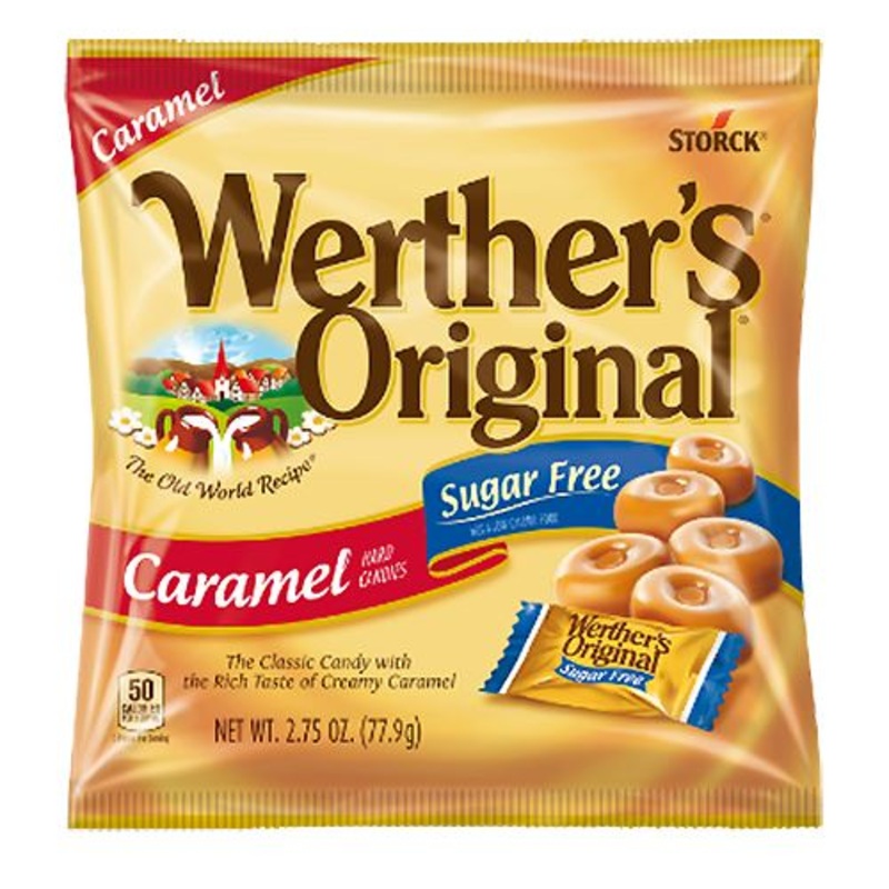 Werther's Original Caramel Sugar Free Hard Candy - 2.75-oz. Bag