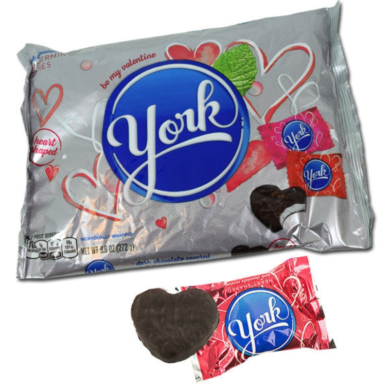 York Patties Valentine's Mini Hearts 9.6oz Bag