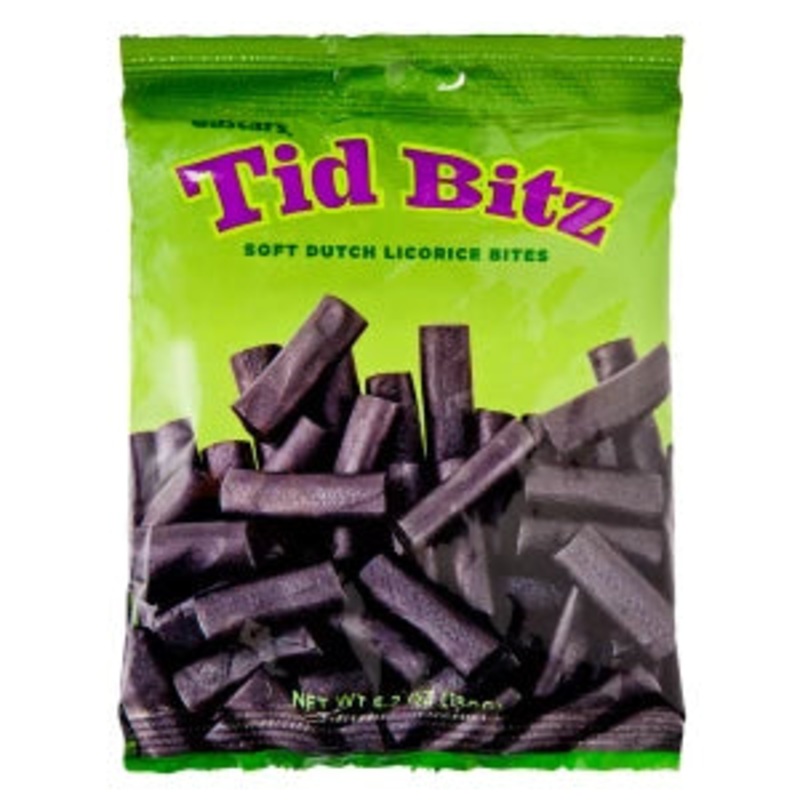 Tid Bitz Soft Licorice Bites Peg Bag