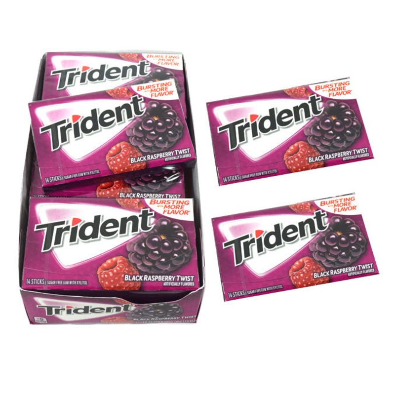 Trident Black Raspberry 12 Count