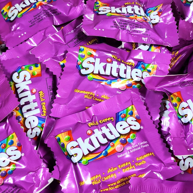 Wild Berry Skittles Fun Size Packs - 22lb
