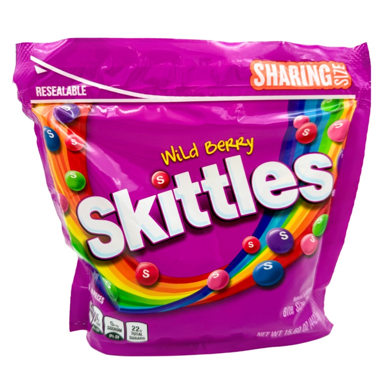 Wild Berry Skittles Sharing Size Bag - 15.6oz