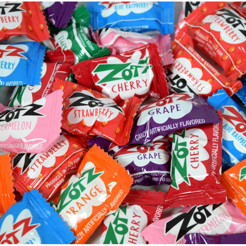 Zotz Assorted Flavor Candy 20oz
