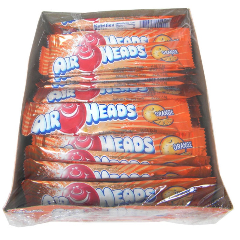 Airheads Orange Taffy - 0.55oz / 36ct