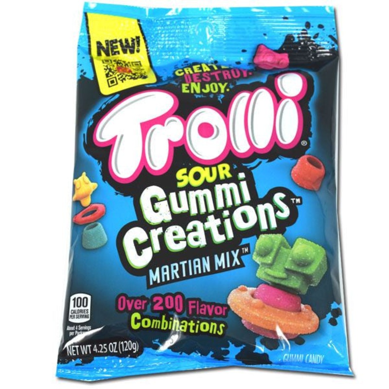 Trolli Sour Gummy Martians Creations 4.25oz